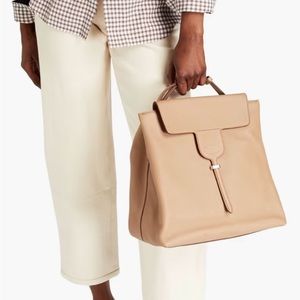 NEW Tod’s Pebbled Leather Tote in Sand